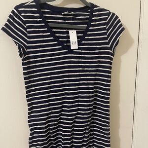 NWT Gap Dress - Blue & White Stripes - Size XS